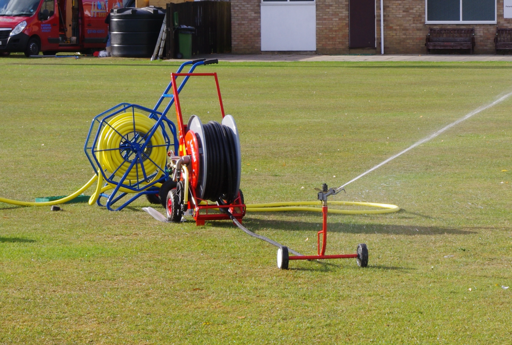 Cricket Square Sprinkler System