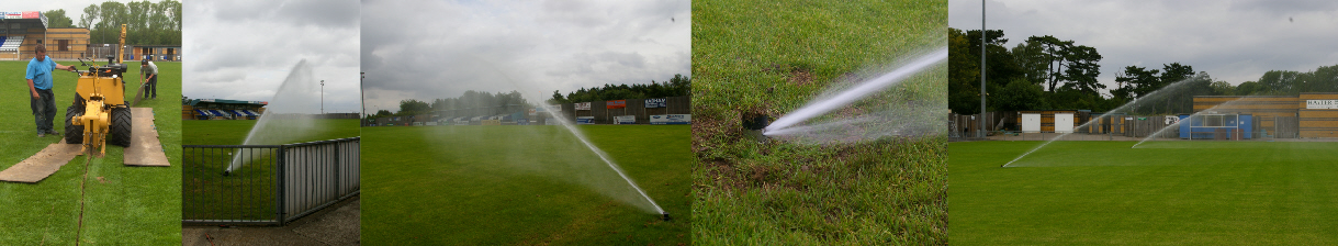 Football Pitch Sprinkler Systems