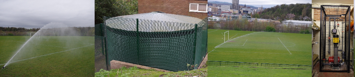 Pop-up Sprinkler System for Football Pitches